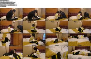 [魔法摄影] 魔法少女小方 琳斓肉丝秘书装胶带挣扎-丝依依