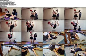 [一绳所爱] 和两个美女玩游戏-丝依依