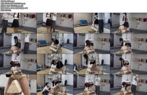 [涵涵原创] 木马吊缚责罚-丝依依