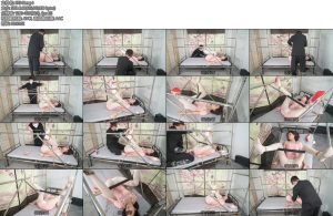 [撒琅制造] 言妍刑床分腿固定白丝高跟TK电击放置-丝依依