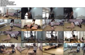 [新月原创] 佳怡工作室佳怡定拍剧情片性感瑜伽老师的入室繩缚被迫各种羞耻展示挣扎-丝依依