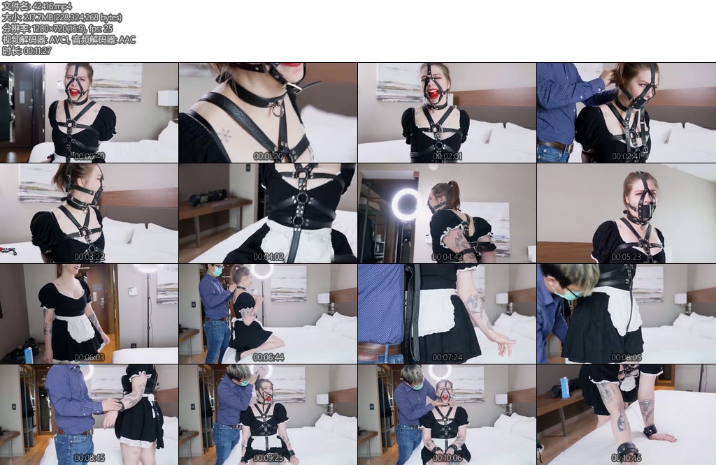 [欧美绳艺] Misha York s First Appearance-丝依依