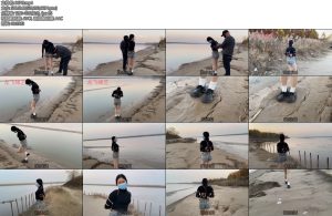 [龙飞原创] 黄河边捆绑吓得游客绕路而行-丝依依