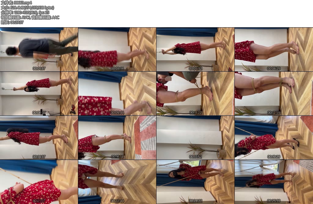 [ZhangYang] 洋洋 凌辱走绳-丝依依