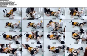 [出租屋原创] 出租屋游戏 小董cos姬小满被束缚后的炮机强g初体验才开了四分之一就受不了要努力了哦小董-丝依依