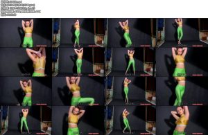 [欧美绳艺] Spandex Bondage No.013-丝依依