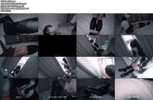 [小丑原创] (豆豆豆) 油亮丝袜JK妹妹居家自玩丝袜全包谁料劫匪入室胶带捆绑手铐高手束缚-丝依依