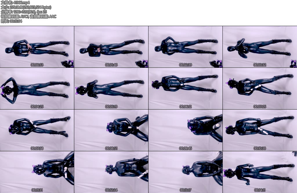 [无脑鱼] 小元日常完全乳胶化防毒面具呼吸已调节自嗨双玩具到跪下-丝依依