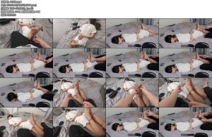 [中二原创] 中二病 新人海星体验X_X强制束缚方式为QQ手铐配合脚铐和拇指铐的驷马X_X的振幅还挺高的每次敏感地带被刺激都会带来一阵颤动哈哈-丝依依