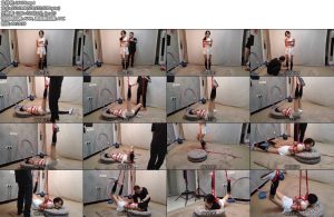 [随心原创] 雅熙 车模历险 双腿悬吊SP-丝依依