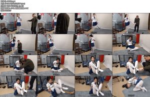 [束缘阁] 妍妍白丝JK桃傅开口器挠痒-丝依依