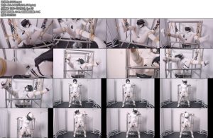 [禁忌收容所] 收容10tiao蛋TK电击笔电击到哭泣拘束强高站立拘束棒子强高白丝白靴白蝴蝶结胖次-丝依依