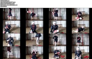 [欧美绳艺] 2b girl web show-丝依依