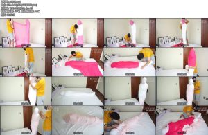[恋物幻者] 一个半小时极限木乃伊黑丝小姐姐被20米长大纱七卷大绷带十米大红纱五卷布条里外厚厚包裹-丝依依