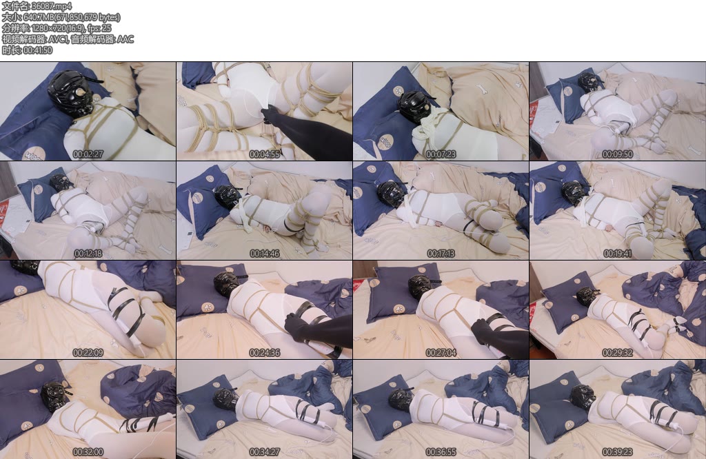 [TyingArt] 禁忌收容13皮质头套上锁堵嘴鼻子绝闷棒子墙高抽搐驷马震动脚心TK-丝依依