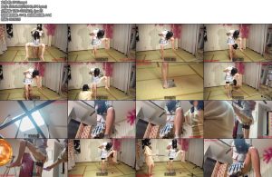 [悦感日记] 柒柒体验吊缚罚站器电棒超大直径口球郊狼电击棒棒口水直流-丝依依