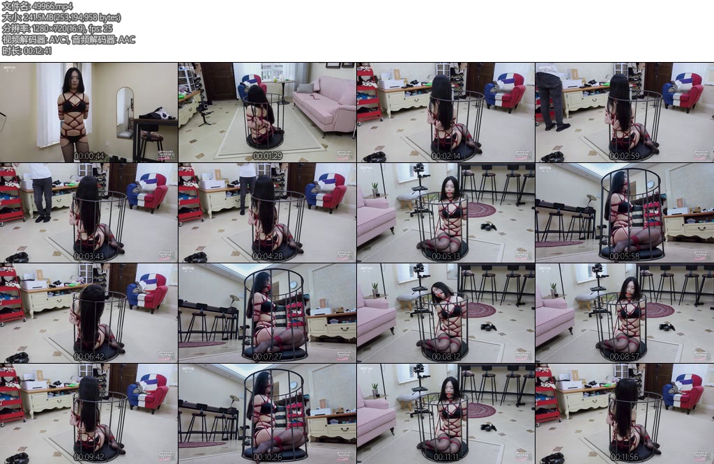 [半岛束艺] 海语一种诡异的黑丝-丝依依