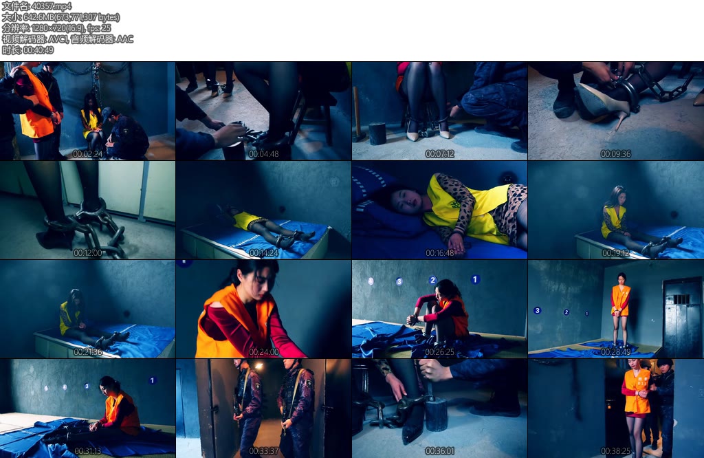 [胜景影视] 四集法制连续剧执行绞刑的女囚（第三集）王文倩和董丽雯她们被判处死刑最后押进戒惧室钉上重死镣等待-丝依依