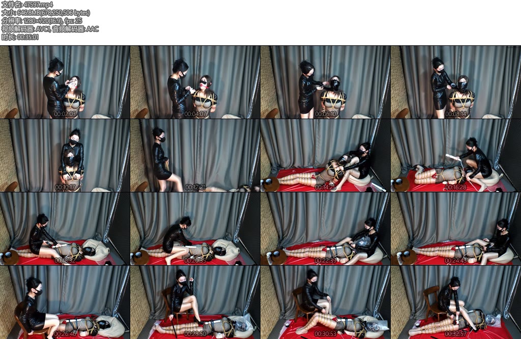 [安安的安] 墨月与安安女王气质爆棚六重封嘴TJ又一力作女王无情铁手严厉炸鸡浑身颤抖摇晃肉丝美腿无法挣脱塑料袋多管齐下狠狠榨汁却跟不上呼吸的节奏封嘴呼控肉丝紧缚践踏X_X-丝依依