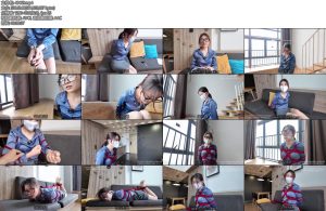 [Lamu原创] 美女新模特传承演绎遇到坏人束缚指南夏夏版经典剧集全面升级焕新出品-丝依依