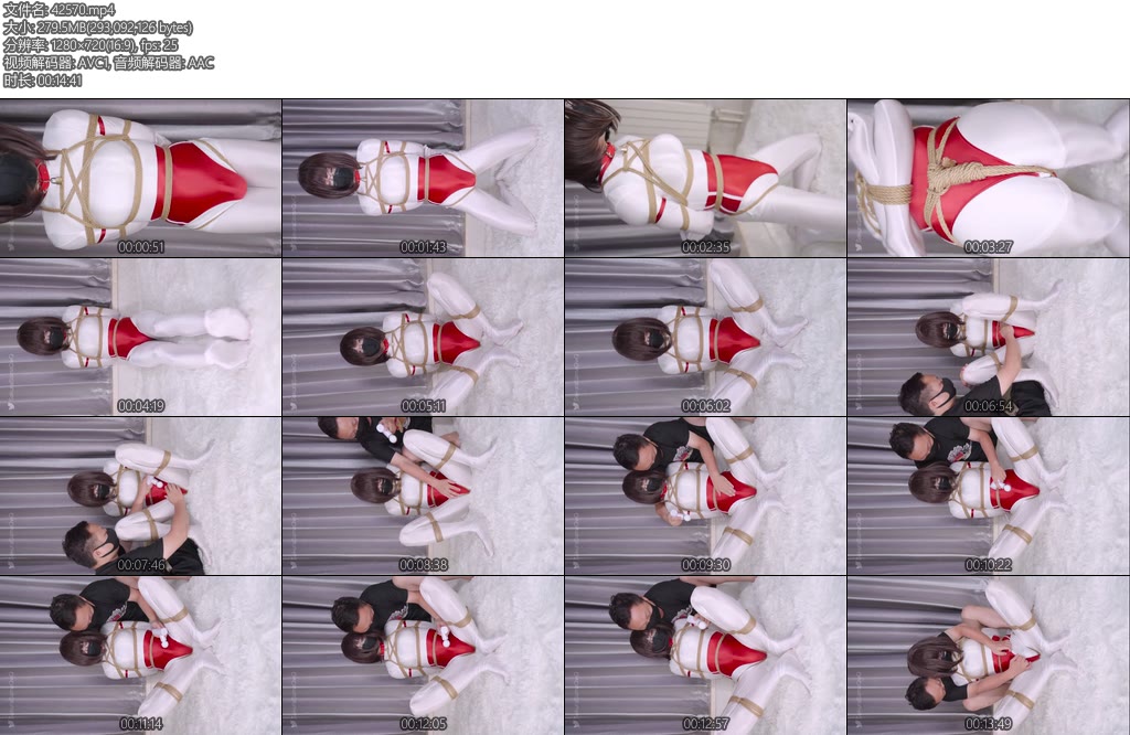 [CD伪娘] 刻猫猫伪娘男娘体操服全包紧身衣-丝依依