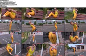 [欧美绳艺] Spandex Bondage No.081-丝依依