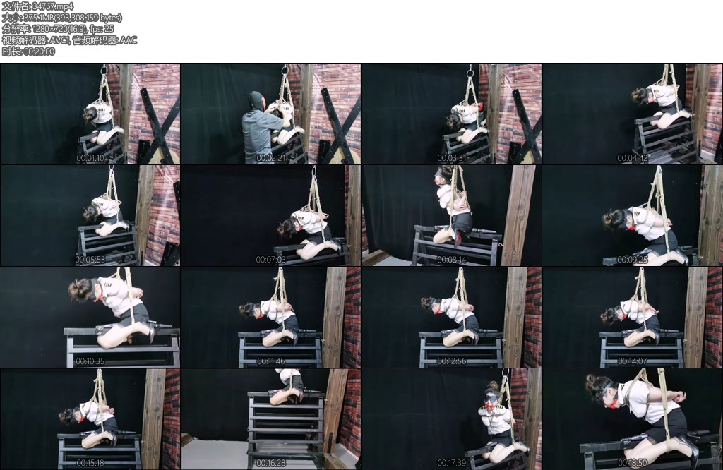 [飞天原创] 雅思看到铁马好奇地坐上去刚座上去就被吊了起来-丝依依