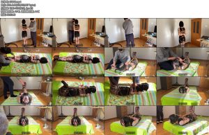 [玩奴原创] 晚晚妹子初绑潜在M开发的第一步黑丝超紧驷马堵嘴tk挣扎收集口水-丝依依