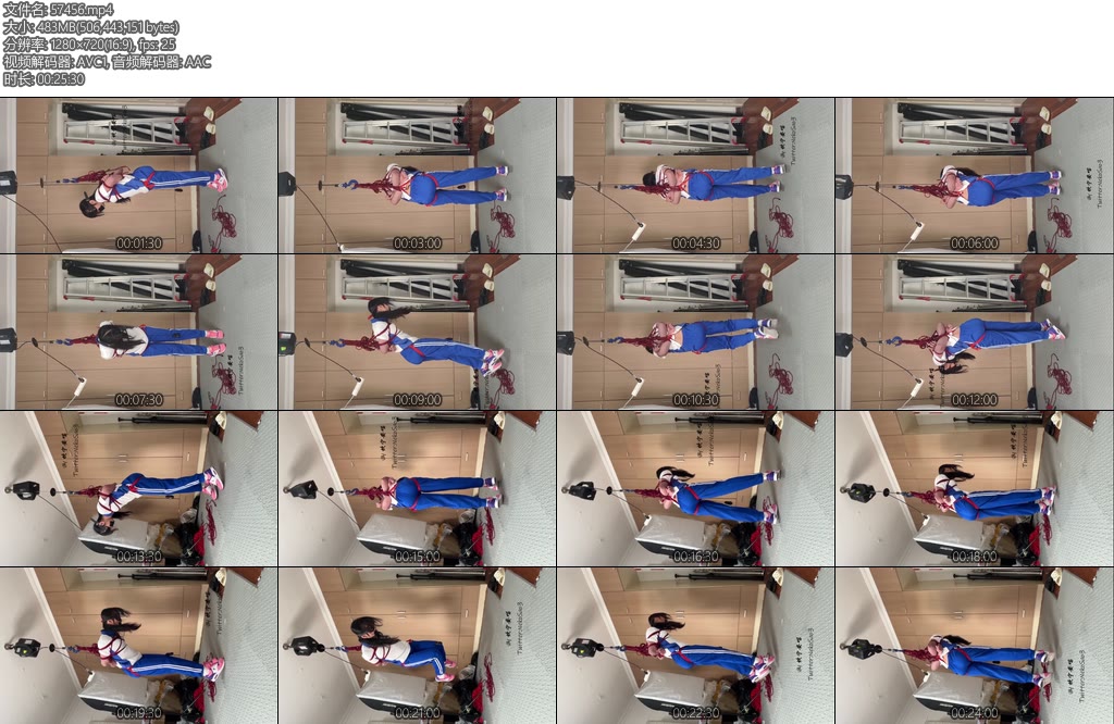 [坎喵原创] 青春校服吊缚放置强高-丝依依