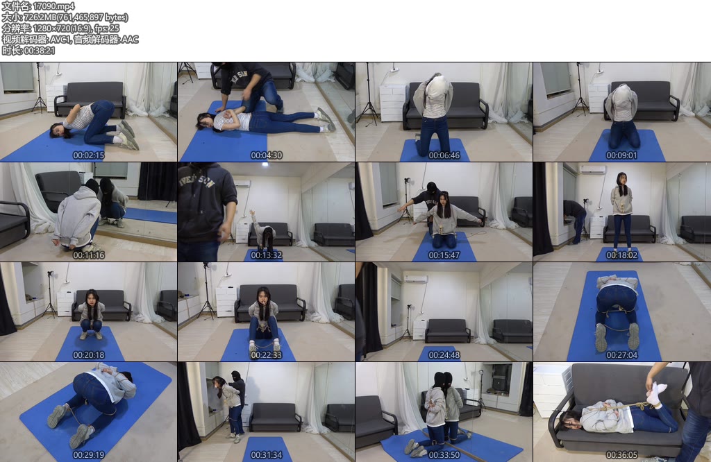 [美束映画] 美女阿荣休闲运动装-丝依依