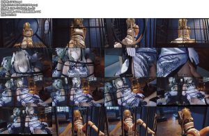 [喵宁原创] cos穹妹旗袍捆绑调教束缚牢笼娇喘强制gc不断的娇喘-丝依依