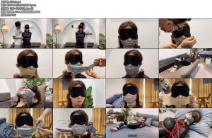 [默示录] 缚艺录小泪定拍7张绝缘胶带封嘴绷带馋绕后胶带再封嘴感谢同好的定拍支持小泪的身材还是很不错滴-丝依依