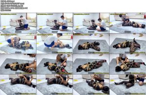 [可乐inrey] 刚健身回来的黑丝少女被绑回忆录-丝依依