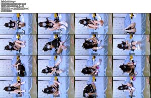 [新月原创] 玉箫家庭作业（18）女仆装白丝白袜驷马铐换袜子秀足-丝依依