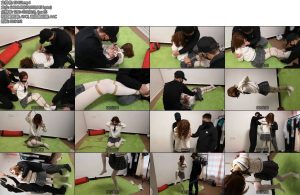 [随心原创] 媛媛剧情片学妹家中受儒被两个蒙面男猥琐调戏各种的折磨-丝依依