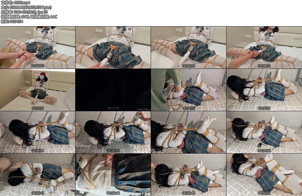 [乐鱼原创] 然然的约绳体验记电击强制GC放置-丝依依