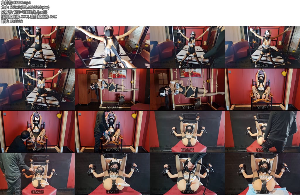 [意之窗] 女仆装汤圆被各种强制折磨-丝依依