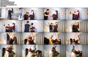 [锐度主张] 嫣儿 室内之吊缚红绳黑裙-丝依依