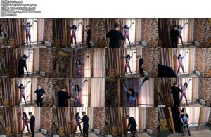 [束缘阁] 雅熙 女侠的极限四肢固定-丝依依