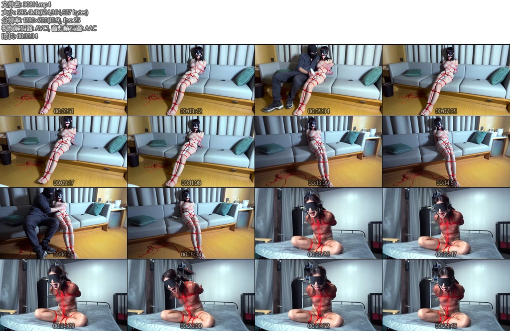 [绳精病] 无知少女约会网友不料遇到变太竟被捆绑玩弄羞辱-丝依依