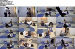 [新月原创] 雨涵肉丝JK单脚小白鞋驷马TD绑在地上又挣扎又呻吟楚楚可怜的眼神太绝了-丝依依