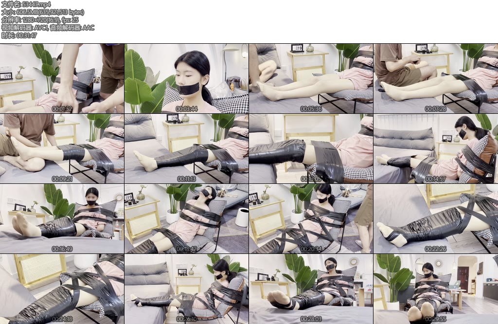 [默示录] 缚艺录小菲黑丝胶带与肉丝-丝依依