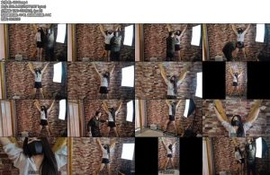 [束缘阁] 杨蕊叉架极限四肢固定的折磨-丝依依