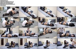 [半岛束艺] 意大利留学三年突然怕痒了？-丝依依