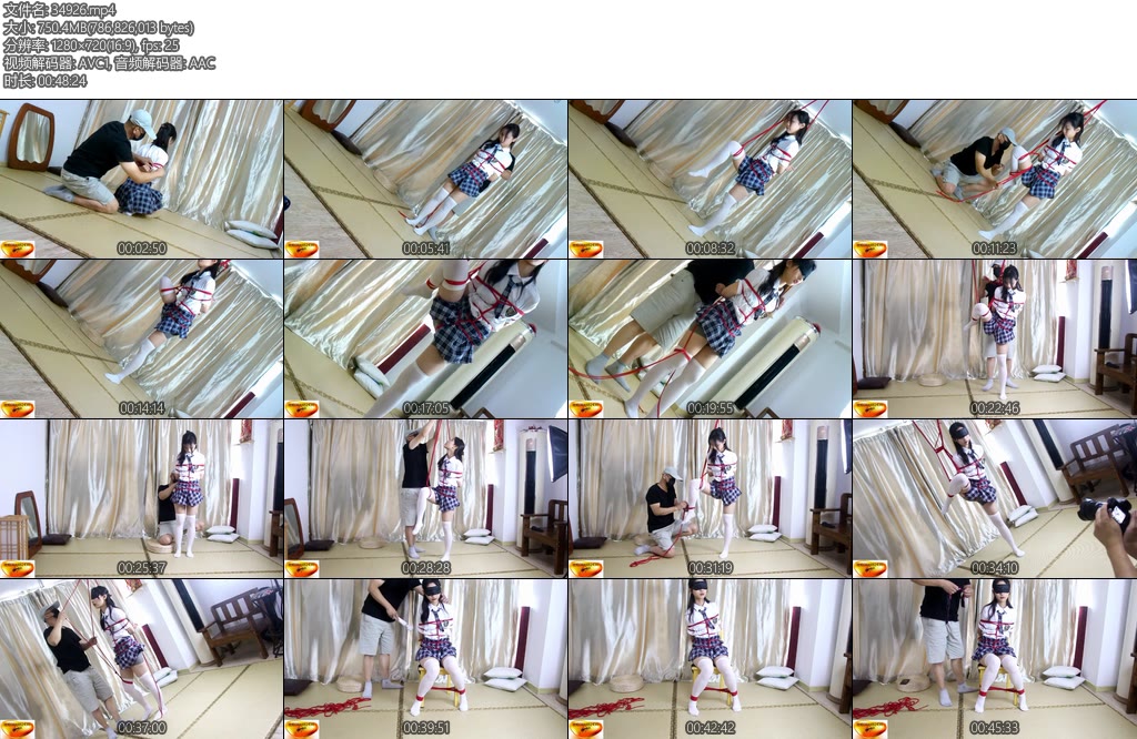 [魅影空间] jk白丝的大学在读美女融儿jk白丝接受紧缚调教后高手紧缚蒙眼tk片足吊股绳勒阴融儿急促的呼吸让人心潮激荡-丝依依