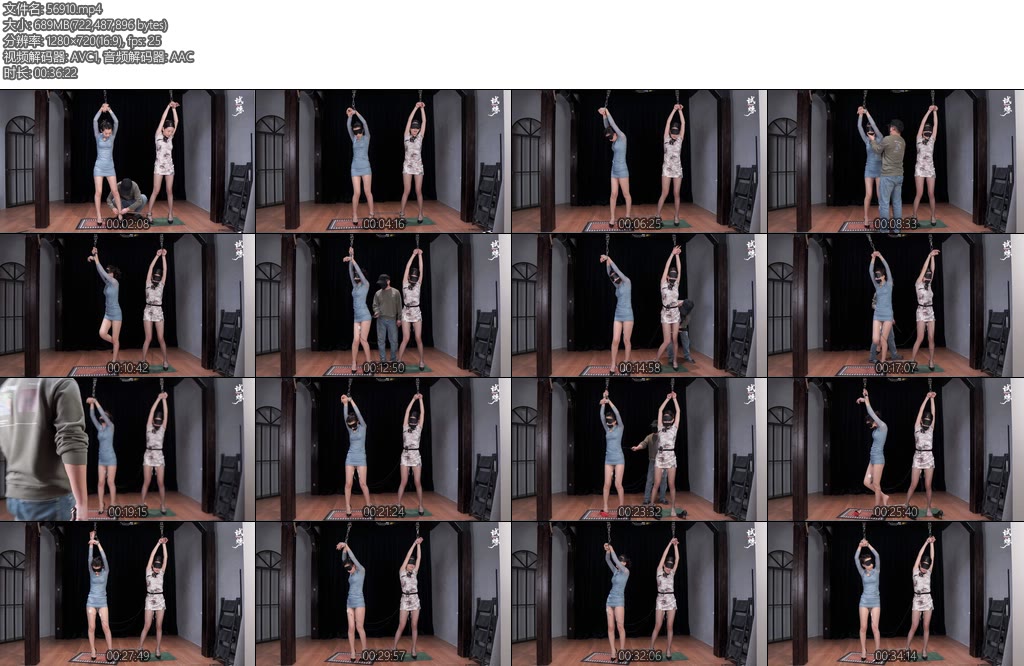 [试炼原创] 白杨诺米旗袍高跟强制直立啵啵贝郊狼双重折磨SP采访-丝依依