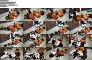 [亚洲绳艺] 双人驷马郊狼间接二百抗压-丝依依