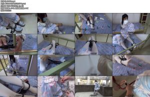 [新月原创] 荷露定拍天台镣铐行走栏杆固定宿舍自铐锁床第一视角秀jio吊脚欺负tklolita白丝棉袜脱鞋换袜挣扎脱铐失败-丝依依