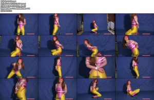 [欧美绳艺] Spandex Bondage No.035-丝依依