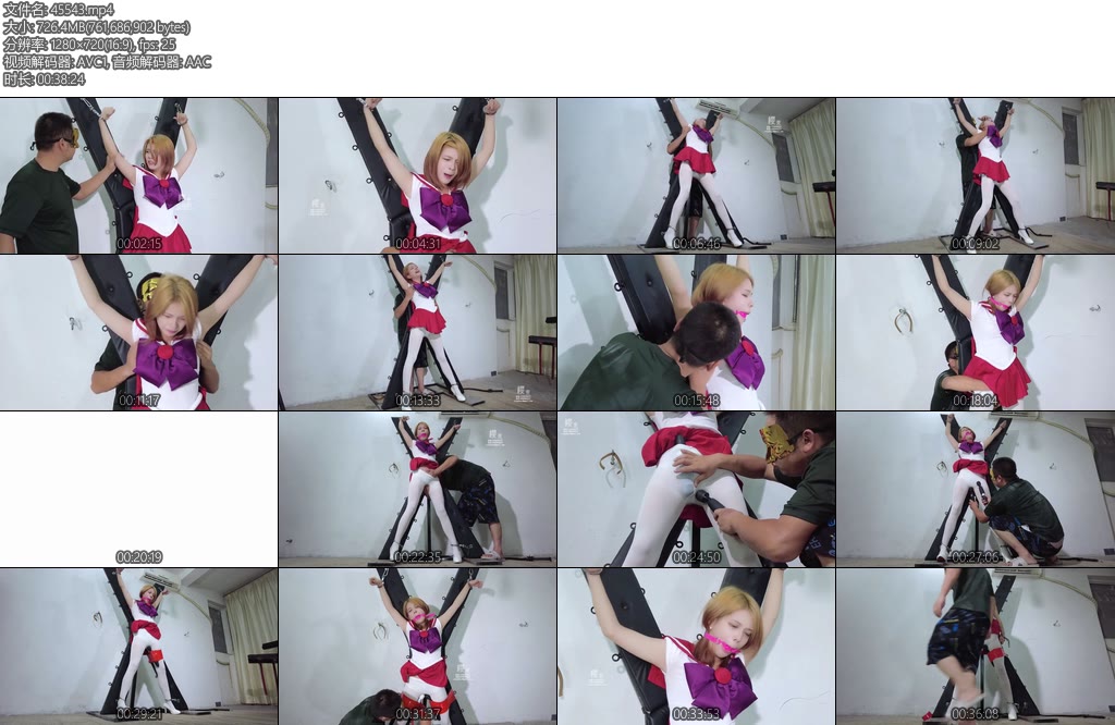 [樱束原创] 败落的美少女战士美少女战士落入反派手中是何等下场想想就知道有多惨烈了狠狠的鞭打手指入体棒棒羞耻强G狂挠腋下折磨-丝依依